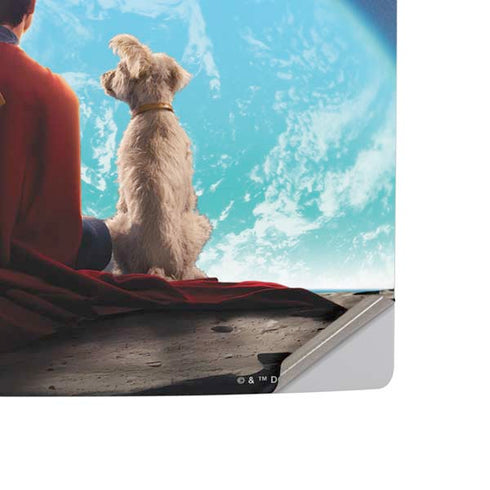 Superman 2025 Superman & Krypto watch the Earth PS5 Digital Edition Console Skin